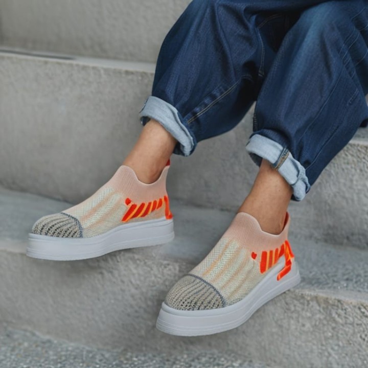 Unisex Triko Spor Çocuk Ayakkabısı