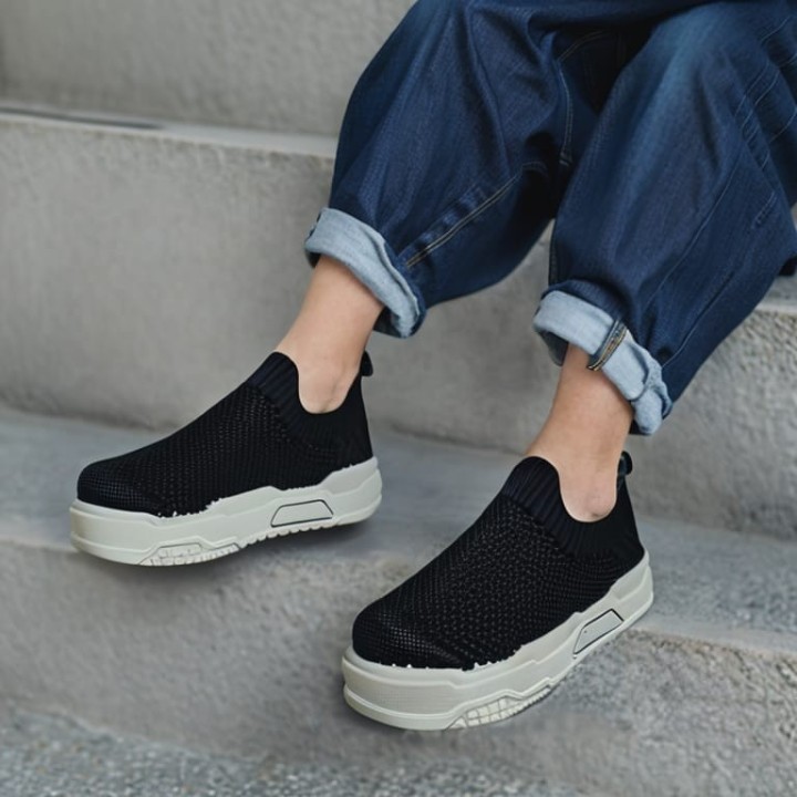 Unisex Triko Spor Çocuk Ayakkabısı